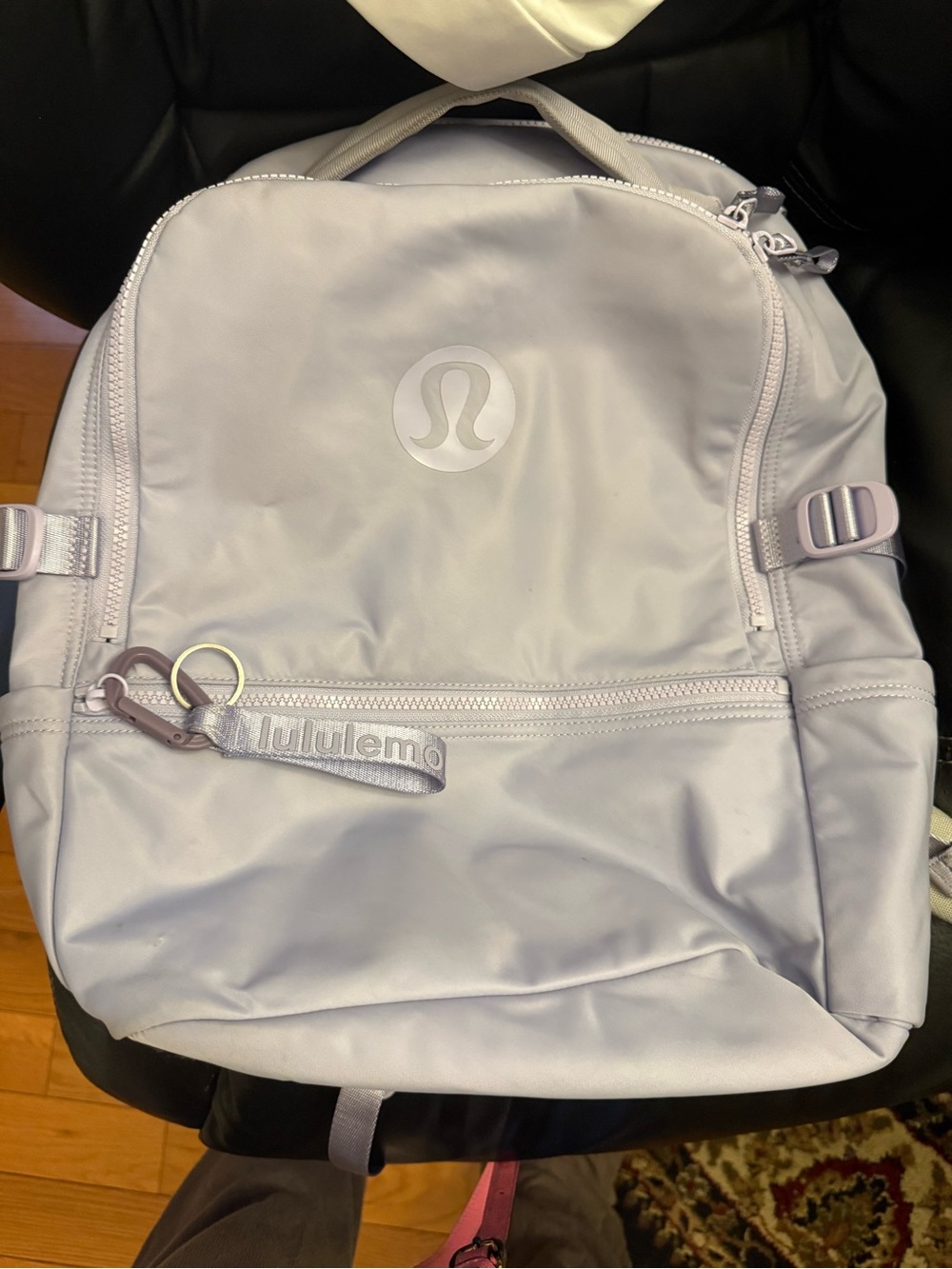 lululemon athletica light lavender kids backpack